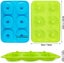 Donut Pan 2pcs 100% Nonstick Silicone Donut Mold For 6 Full-size Donuts Bpa Fr Carousel 3