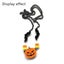 Halloween Gothic Bat Pumpkin Candy Pendant Unique Halloween Decoration Carousel 3