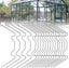 100 Pcs Greenhouse Glazing Clips 8 * 3.5cm Greenhouse Glass Clips 304 Stainles Carousel 1