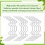 100 Pcs Greenhouse Glazing Clips 8 * 3.5cm Greenhouse Glass Clips 304 Stainles Carousel 3