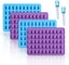 Mouldsilicone Mold Blue 2pcs Purple 2pcs gummy Bear Candy Molds Silicone Chocol Carousel 1
