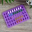 Mouldsilicone Mold Blue 2pcs Purple 2pcs gummy Bear Candy Molds Silicone Chocol Carousel 2
