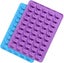 Mouldsilicone Mold Blue 2pcs Purple 2pcs gummy Bear Candy Molds Silicone Chocol Carousel 4