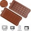 3pcs Silicone Chocolate Candy Molds Waffle 24 Grids Bpa Free Reusable 100% Sil Carousel 5