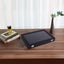 Length 35cm Width 24cm Height 4.5cm Black Leather Stud Earrings Jewelry Box Carousel 4