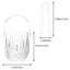 1 Set Transparent Household Ice Storage Handle Bucket Ice Storage Bucket Party Carousel 3