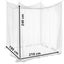 Luxury Mosquito Net For Double To King Size Bed Canopy | Camping Screen House Carousel 2