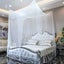 Luxury Mosquito Net For Double To King Size Bed Canopy | Camping Screen House Carousel 5