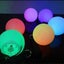 1 2pcs Led Glow Poi Juggling Thrown Balls Toy Gift For Belly Dance Hand Props Carousel 4
