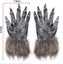 1 Pair Wolf Gloves Halloween Decor Mask Animal Mask Set Werewolf Masquerade Wo Carousel 2