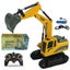 Children's Remote Control Ex cavator Toy Movable Wheels Rotating Base Movable Carousel 1