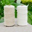 Cotton Cord 3mm Natural Handmade White Braided Cords Knitted Rope String For Carousel 3
