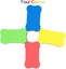 Magnetic Whiteboard Dry Erasers 40 Pack - Classroom Teacher Supplies Carousel 4