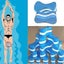 Swim Training Float Pull Buoy For Swimmers Of All Levels Eva Foam Flotation Ai Carousel 3