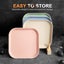 4 Assiettes Squares De 15 Cm En Paille De Bl Incassables Et Lgres Pour Amuse-b Carousel 4