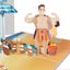 Father Day Card Dad Birthday Pop Up Card Father And Son In Beach Paper Pop Up Carousel 3