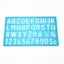 4 Pcs Alphabet Letter Stencil Number & Letter Stencil Reusable Digital Stencil Carousel 3