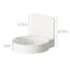 Set Of Bathroom Supports 2 Pieces White Carousel 2
