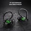 Sports Bluetooth Headset Dual Stereo High Quality Ultralong Battery Life Earhu Carousel 5
