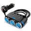 Car Charger Cigarette Lighter Shunt 3 Socket Car Charger Shunt Car Accessories Carousel 1