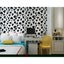 White Background with Different Small Black Pattern Wallpaper Carousel 1