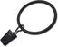Decorative Drapery Curtain Rings With Clips Set Of 20 Vintage Black Carousel 1