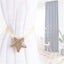 One Pair Star Magnetic Curtain Buckle Silk Holder Tiebacks Shining Curtain Buc Carousel 3