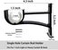 Curtain Rod Bracketsmall Curtain Rod Brackets Holder For Curtain Rods Carousel 2