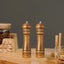 Salt And Pepper Grinder Mill Spice Shaker Solid Wood With Adjustable Ceramic Gr Carousel 5