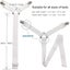Adjustable Elastic Sheet Straps Heavy Duty Triangle Bed Sheet Clips For Secure Carousel 4