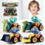 Children's Dinosaur Disassembly Engineering Vehicle Screwing The Screw Toy Car Carousel 1