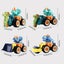 Children's Dinosaur Disassembly Engineering Vehicle Screwing The Screw Toy Car Carousel 3