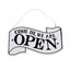 1 Pc Open And Closed Sign Hanging Double-sided Vintage European Style Door Orn Carousel 2