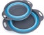 Collapsible Colander Set Of 2round Silicone Kitchen Strainer Set Carousel 1
