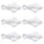 6pcs Foam Plane Models Unfinished Plane Shape Art Crafts Kid Diy Plane Toys Carousel 1