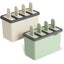 Mini-factory Popsicle Molds Ice Diy 4 Cell Popsicle Frozen Fruit Reusable Ice Carousel 1