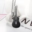Guitar Necklace Musical Necklace Pendant Stainless Steel Jewellery Multi-color Carousel 5
