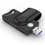 Smart Card Reader Usb 4 Ports Usb Hub Compatible With Cac Cards Sdhc Sdxc And Carousel 2