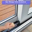 3pcs Window Gutter Cleaning Brush Green+grey+beige Carousel 3