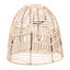 Chinese Style Imitation Rattan Lamp Shade Lamp Cover Lamp Decoration Lamp Acce Carousel 1