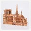 3d Notre Dame Cathedral Model Kit Movable Large Challenge Brain Teaser Puzzle Carousel 4