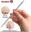 5 Pack Blackhead Remover Kit Pimple Tool Set For Acne Treatment Carousel 2