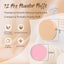 12 Pcs Round Makeup Sponges Perfect For Foundation And Concealer Carousel 4
