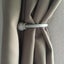 Metal Curtain Holdbacks Wall Mounted Drapery Tiebacks With Screws Decorative Wi Carousel 3