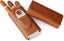 3 Finger Humidors Leather Cedar Lined Cigar Humidor Silver Cigar Cutter Carousel 3