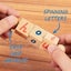 Wooden Letter Blocks Educational Toys For Toddlers Manipulative Alphabet Block Carousel 4