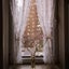 White Window Living Room Lace Sheer Curtains Elegant Vintage Embroidery Satin Carousel 3