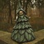 Witch Statue Lawn Ornament Unique Design Durable Halloween Decor Props Decorat Carousel 3