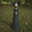 Witch Statue Lawn Ornament Unique Design Durable Halloween Decor Props Decorat Carousel 5
