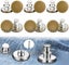 Pants Button Pins 6 Sets Jean Button Pins No Sew And No Tools Instant Adjustab Carousel 1